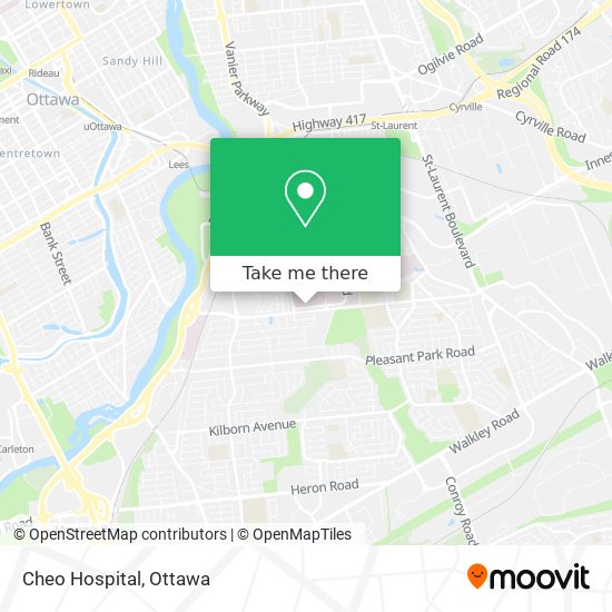 Cheo Hospital map