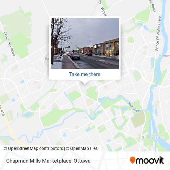 Chapman Mills Marketplace map