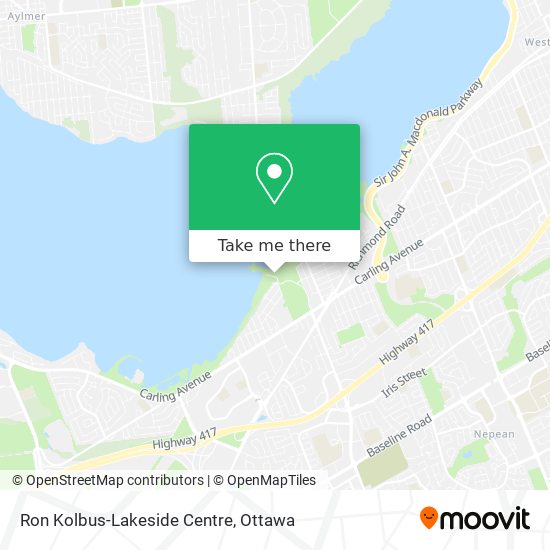 Ron Kolbus-Lakeside Centre plan