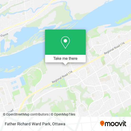 Father Richard Ward Park map