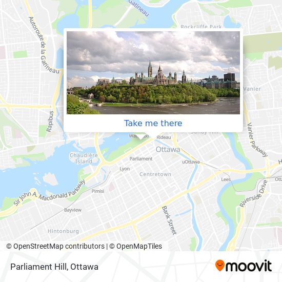 Parliament Hill map