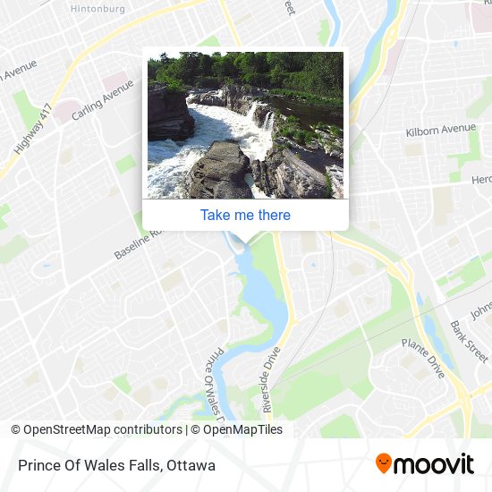 Prince Of Wales Falls plan