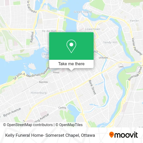 Kelly Funeral Home- Somerset Chapel map