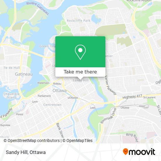 Sandy Hill map