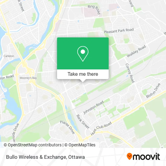Bullo Wireless & Exchange map