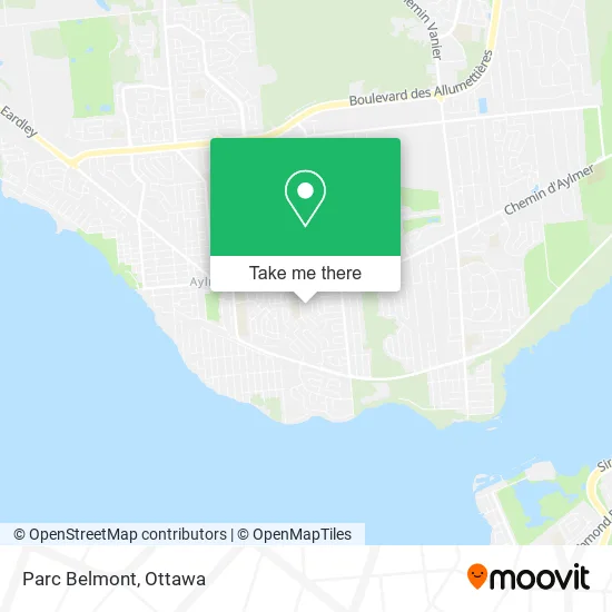 Parc Belmont map