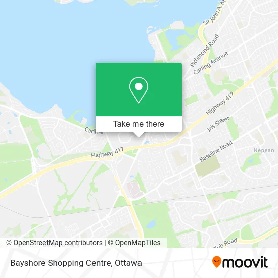 Bayshore Shopping Centre map