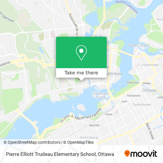 Pierre Elliott Trudeau Elementary School map