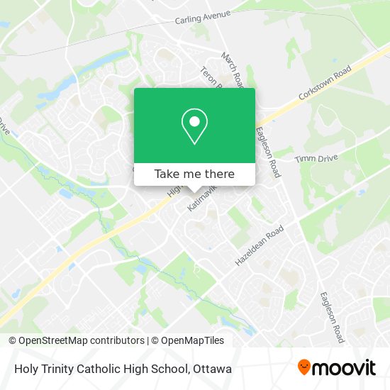 Holy Trinity Catholic High School plan