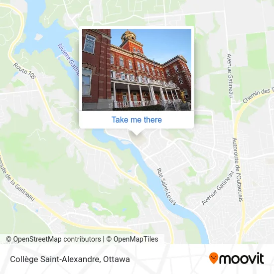 Collège Saint-Alexandre map