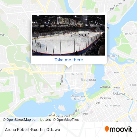 Arena Robert-Guertin plan