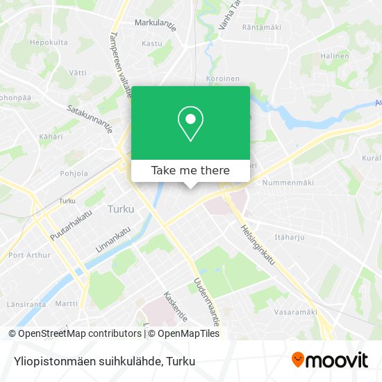 Yliopistonmäen suihkulähde map