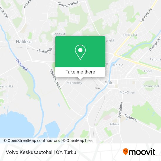 Volvo Keskusautohalli OY map