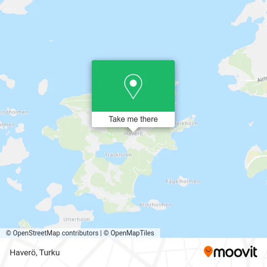 Haverö map