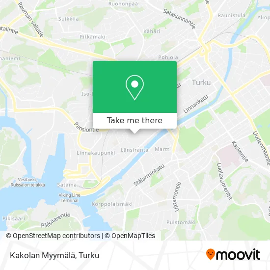 Kakolan Myymälä map