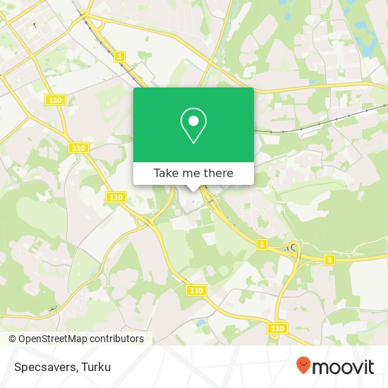 Specsavers map