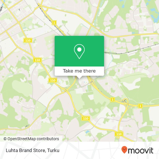 Luhta Brand Store map