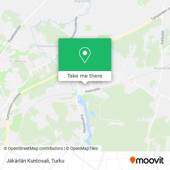 Jäkärlän Kuntosali map