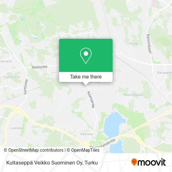 Kultaseppä Veikko Suominen Oy map