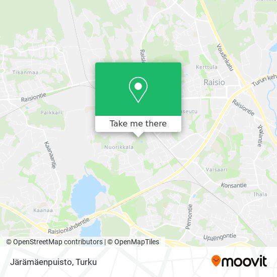 Järämäenpuisto map