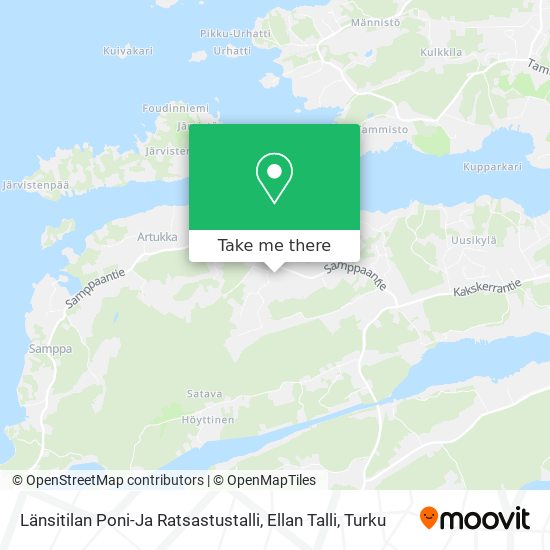 Länsitilan Poni-Ja Ratsastustalli, Ellan Talli map