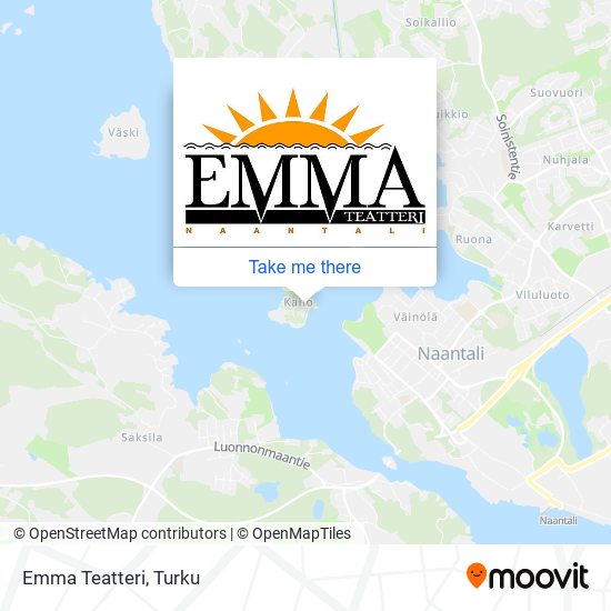 Emma Teatteri map