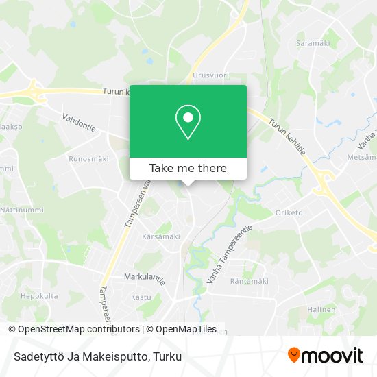 Sadetyttö Ja Makeisputto map