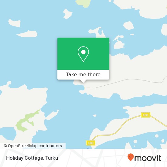 Holiday Cottage map