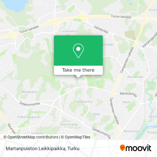 Martanpuiston Leikkipaikka map