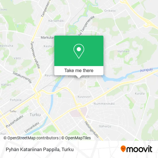 Pyhän Katariinan Pappila map