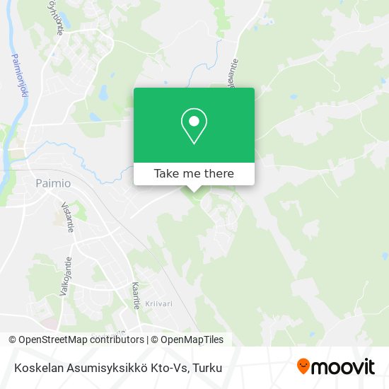 Koskelan Asumisyksikkö Kto-Vs map