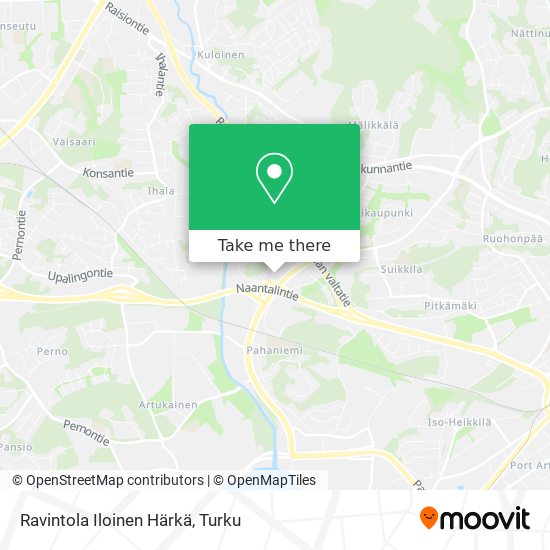 Ravintola Iloinen Härkä map