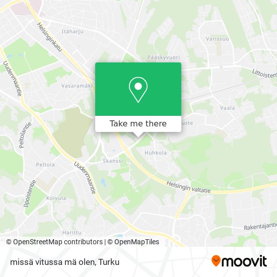 missä vitussa mä olen map