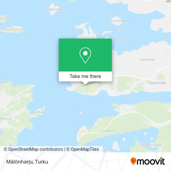 Mälönharju map