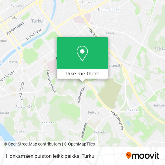 Honkamäen puiston leikkipaikka map