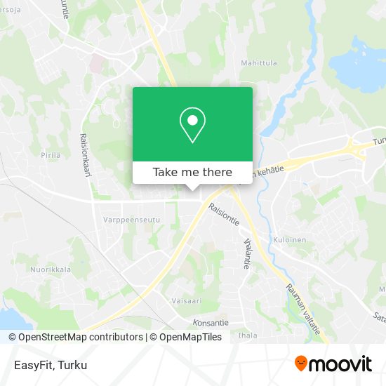 EasyFit map