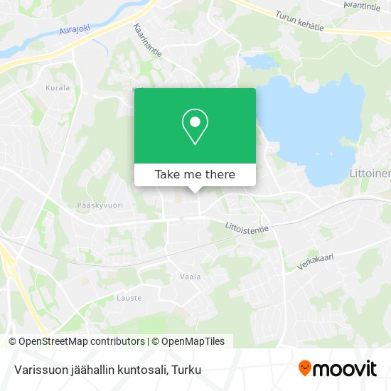 Varissuon jäähallin kuntosali map