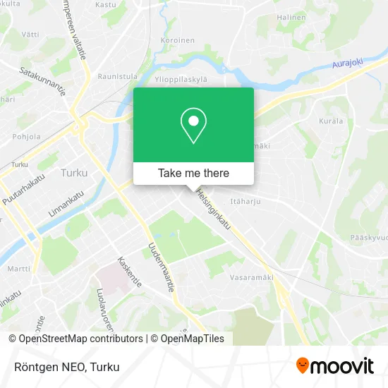 Röntgen NEO map