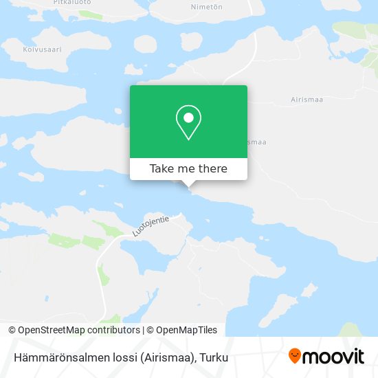 Hämmärönsalmen lossi (Airismaa) map