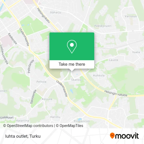 Luhta Outlet map