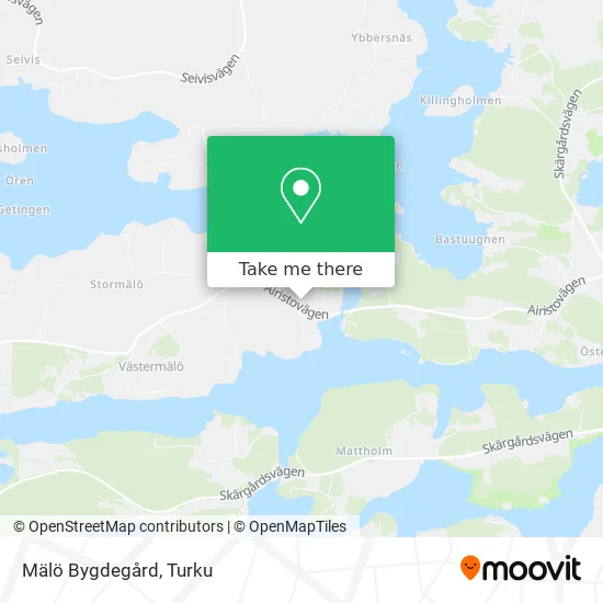 Mälö Bygdegård map