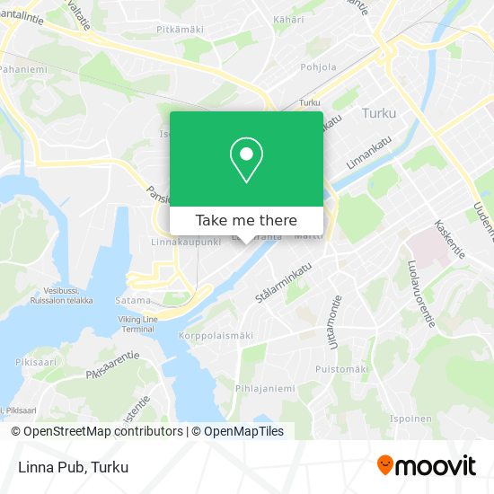 How to get to Linna Pub in Turku by Bus?