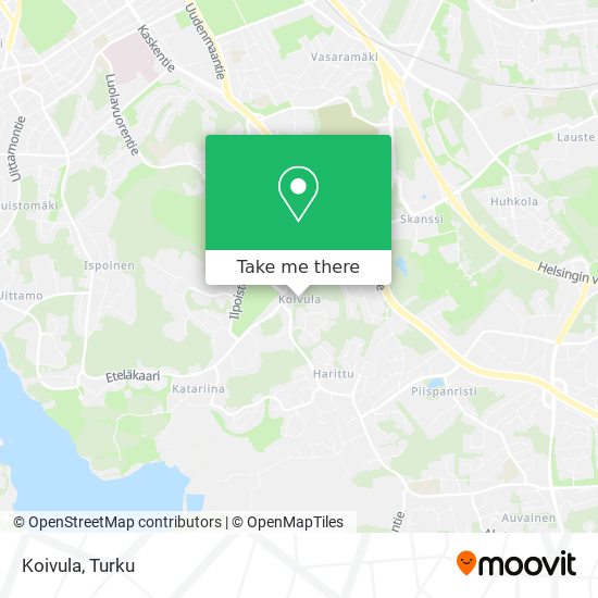 Koivula map