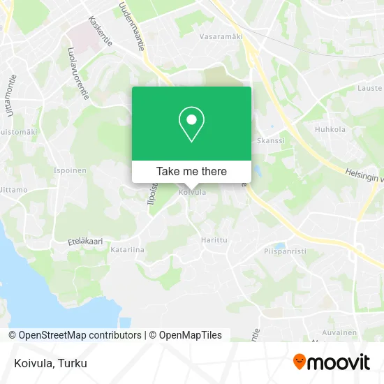 Koivula map