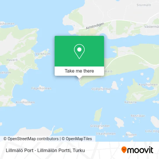 Lillmälö Port - Lillmälön Portti map