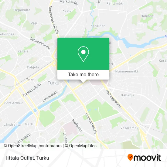 Iittala Outlet map