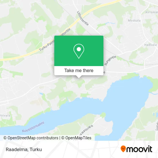 Raadelma map