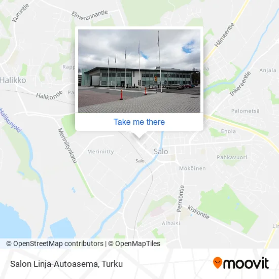 Salon Linja-Autoasema map