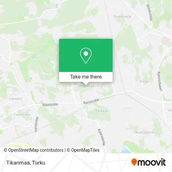 Tikanmaa map