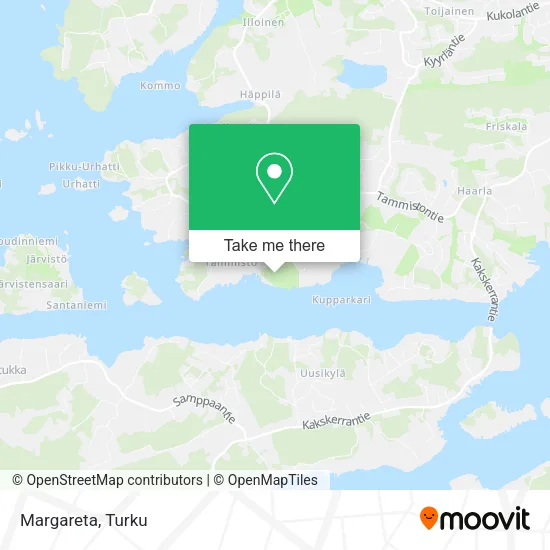 Margareta map